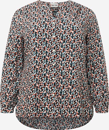 Tom Tailor Women + Blouse in Wit: voorkant