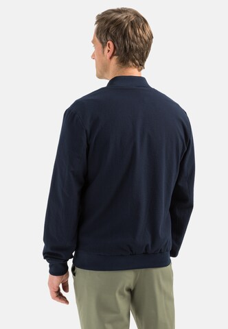 CALAMAR Between-Season Jacket 'Seersucker' in Blue