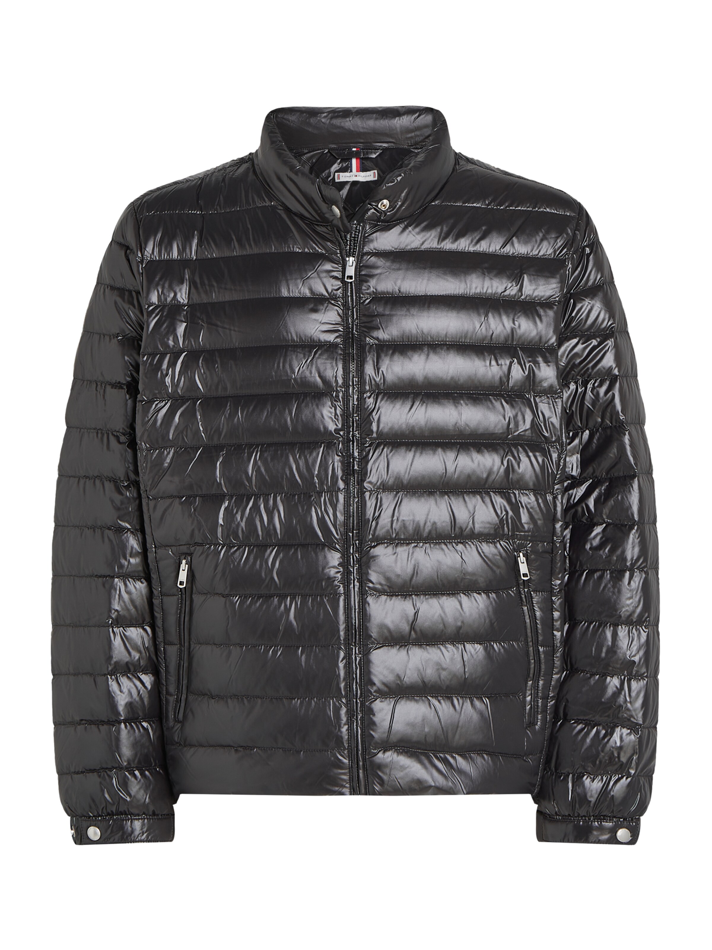 Veste mi-saison Tommy Hilfiger Curve en noir : devant