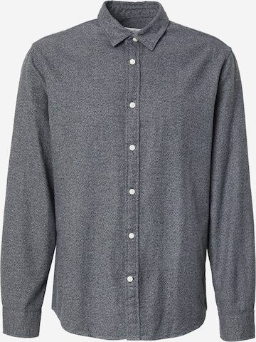 Chemise 'SLHREGNOAH' SELECTED en bleu : devant