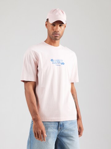 HOLLISTER Majica 'DESTINATIONS' | roza barva: sprednja stran