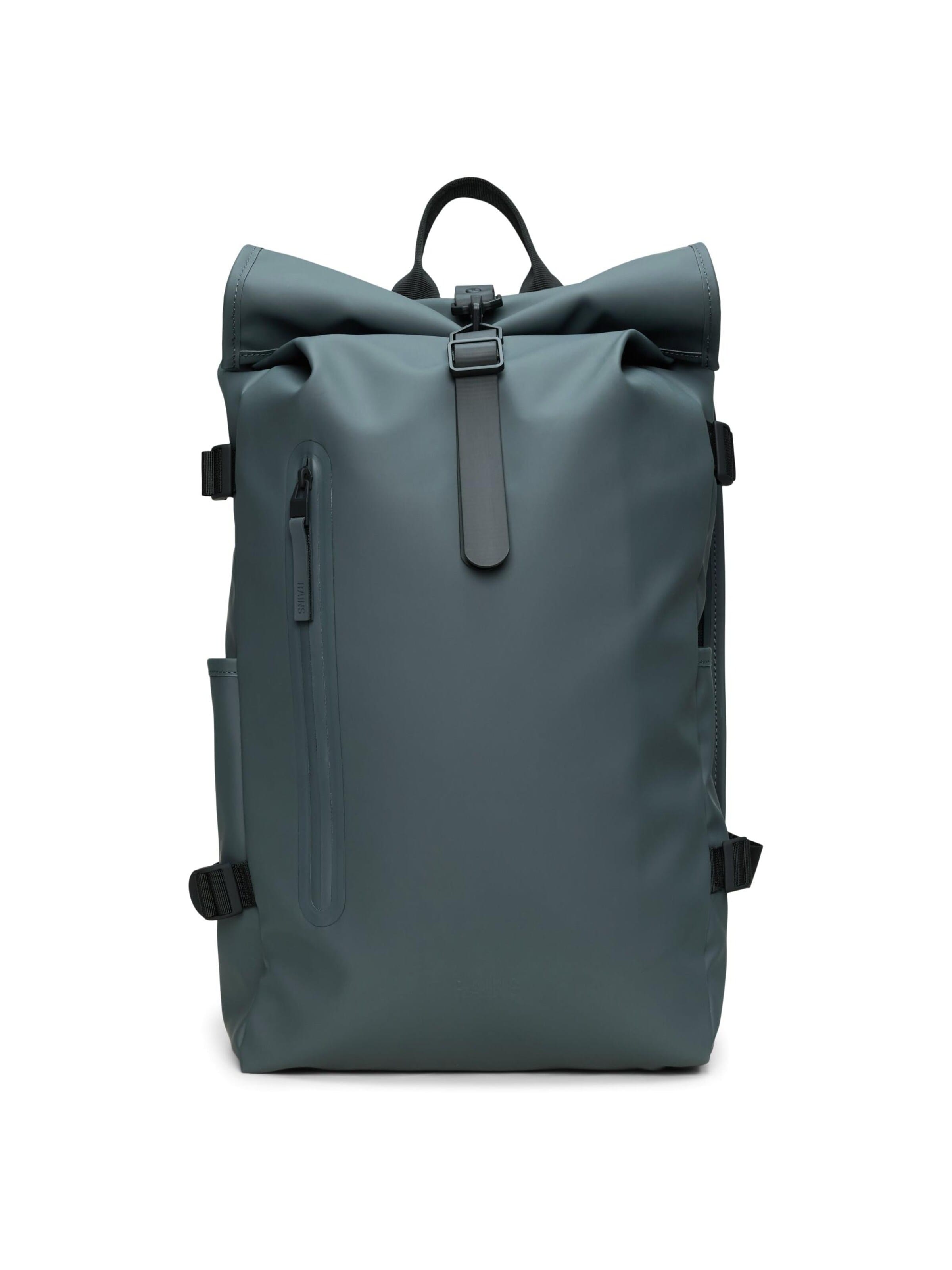RAINS Backpack in Grey: front