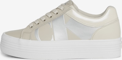 Calvin Klein Jeans Sneakers in Stone / Silver, Item view