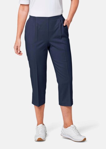Goldner Regular Trousers in Blue: front
