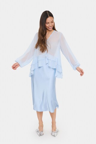 SAINT TROPEZ - Blusa 'LindzySZ' en azul