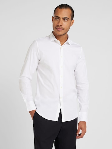 Slim fit Camicia di REPLAY in bianco: frontale