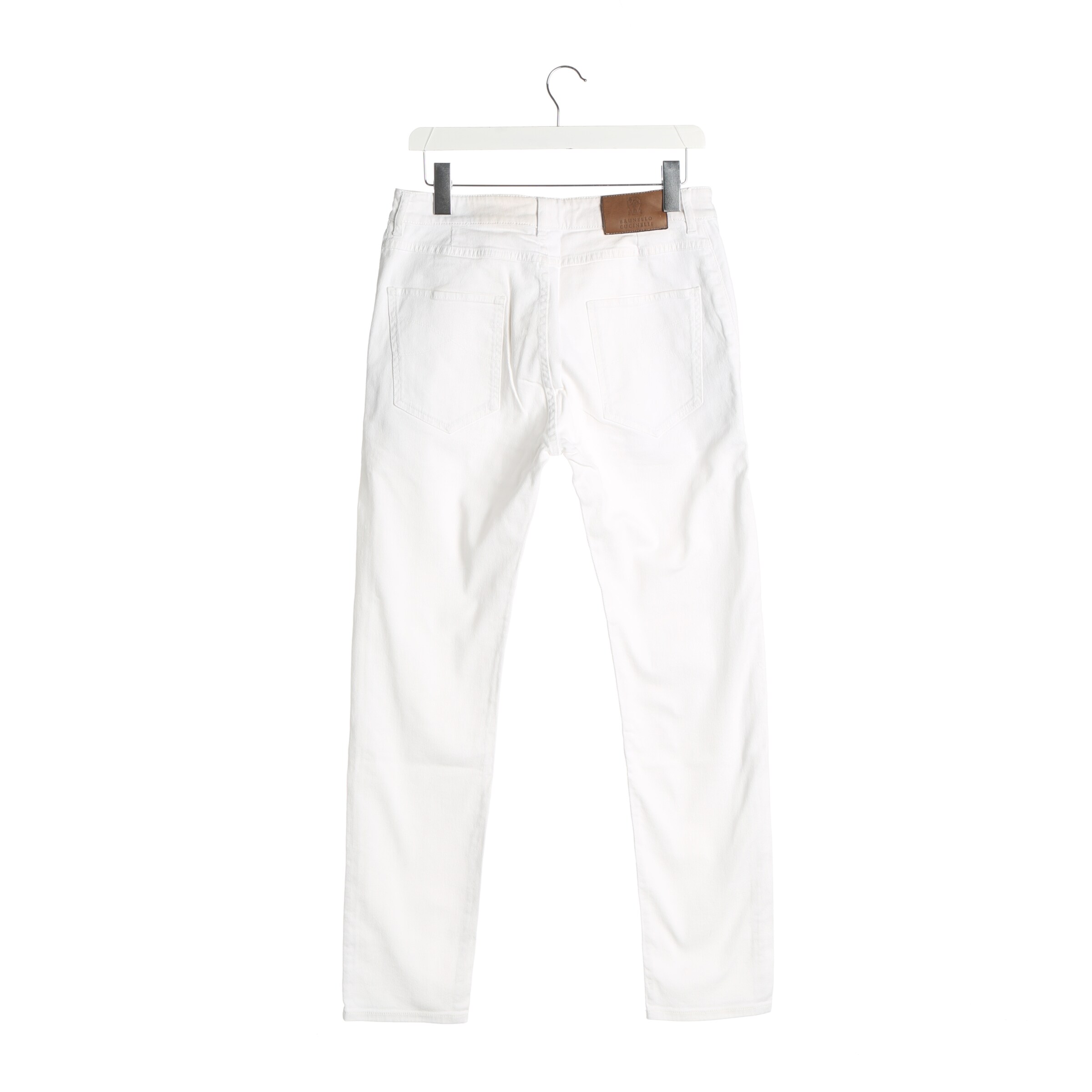 Brunello Cucinelli Jeans in 33 in White