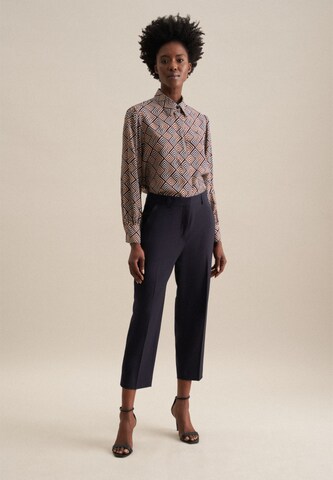 SEIDENSTICKER Bluse in Braun