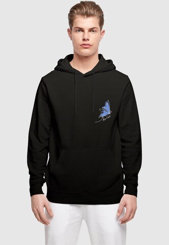 Merchcode Sweatshirt 'Fly High' in Black: front