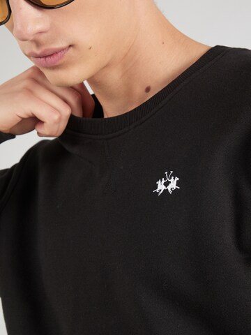 La Martina Sweatshirt in Black