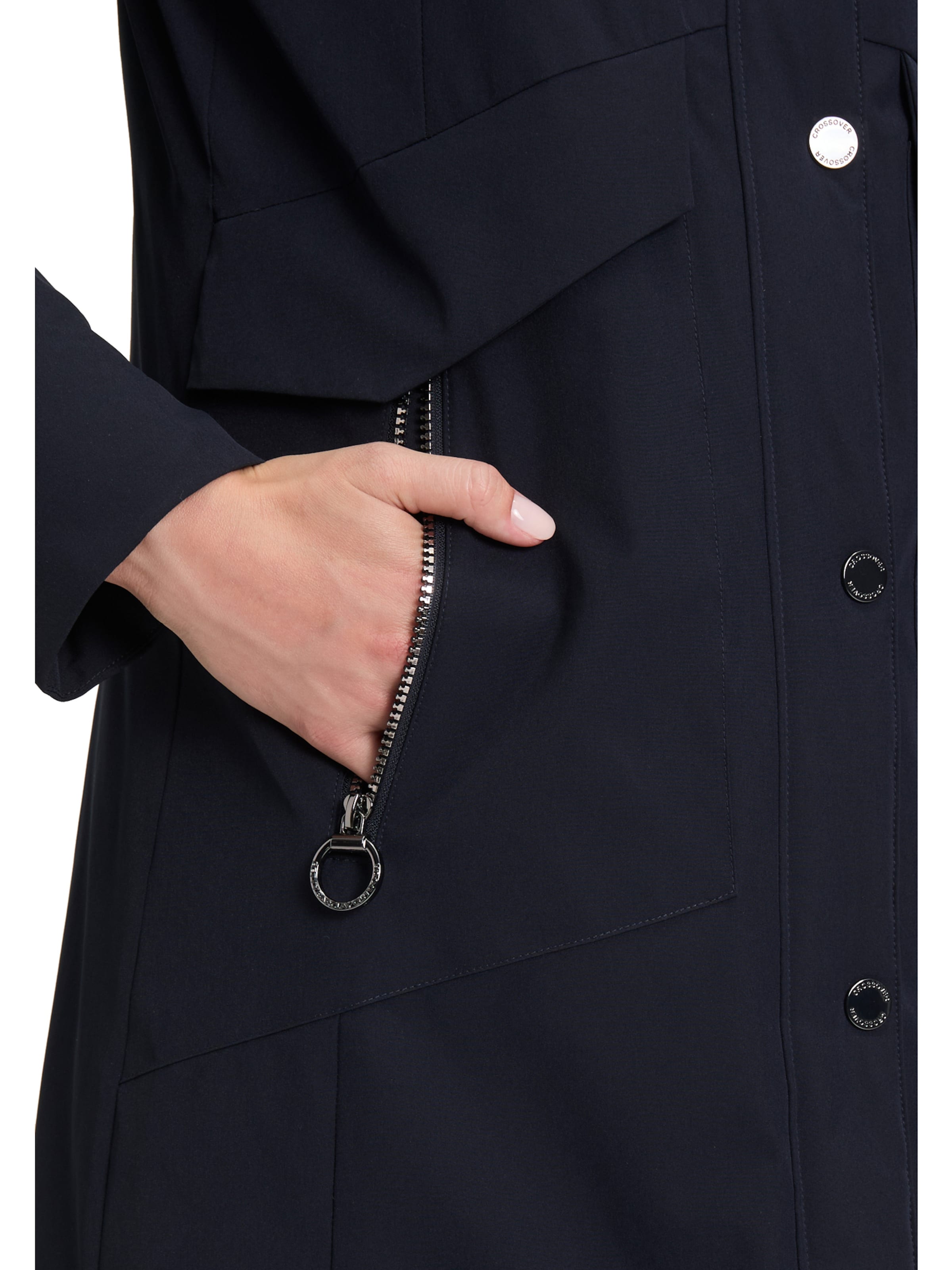 Betty Barclay Between-Seasons Coat in Blue