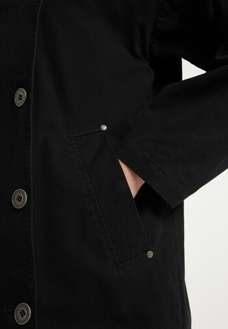 Cappotto di mezza stagione di DreiMaster Vintage in nero