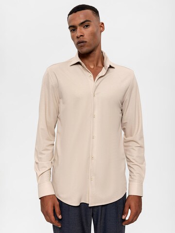 Regular fit Camicia di Antioch in beige
