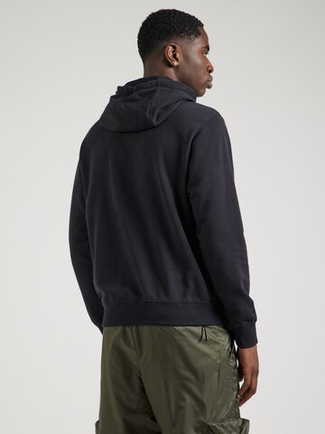 Regular fit Bluză de molton 'Club' de la Nike Sportswear pe negru