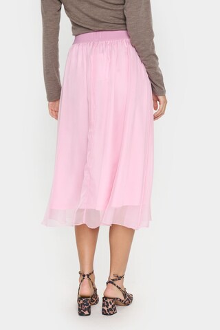 SAINT TROPEZ Nederdel 'Coral' i pink