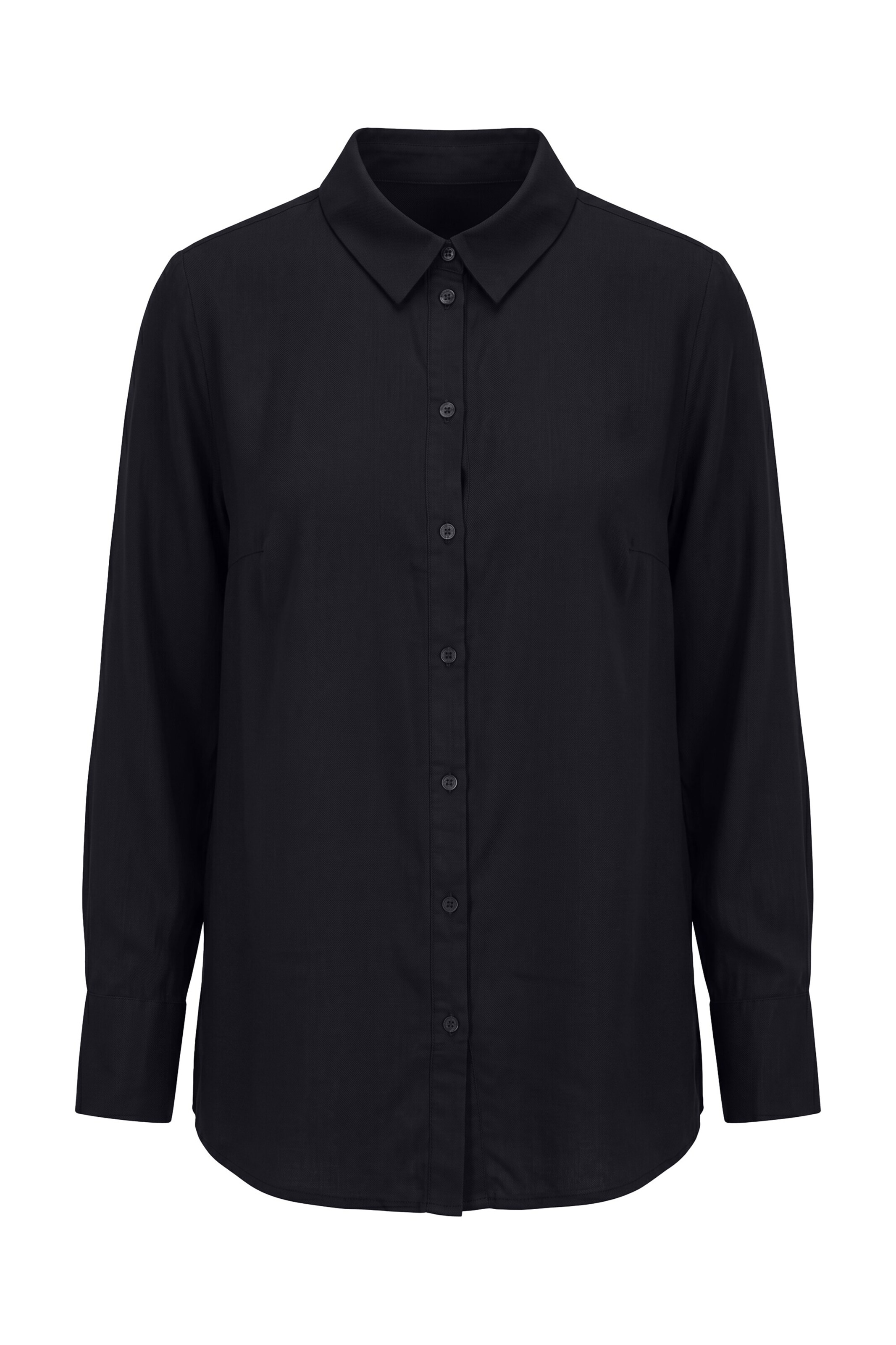 Studio Untold Blouse in Zwart: voorkant