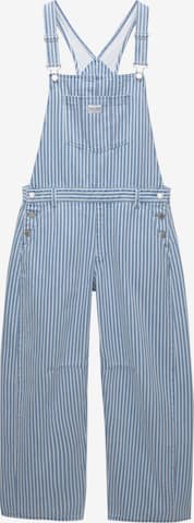 Pull&BearBaggy Traperice s tregerima - plava boja: prednji dio