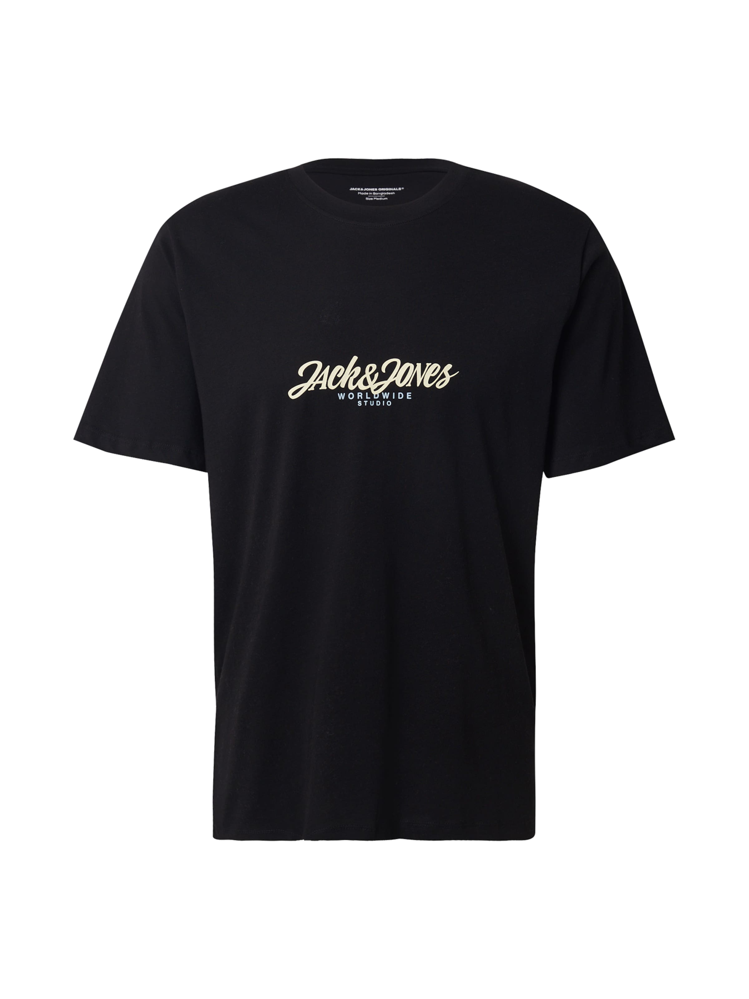 JACK & JONES Shirt in Black: front