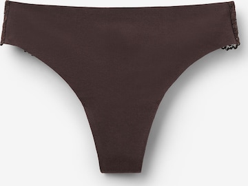 Tezenis Thong in Brown: front