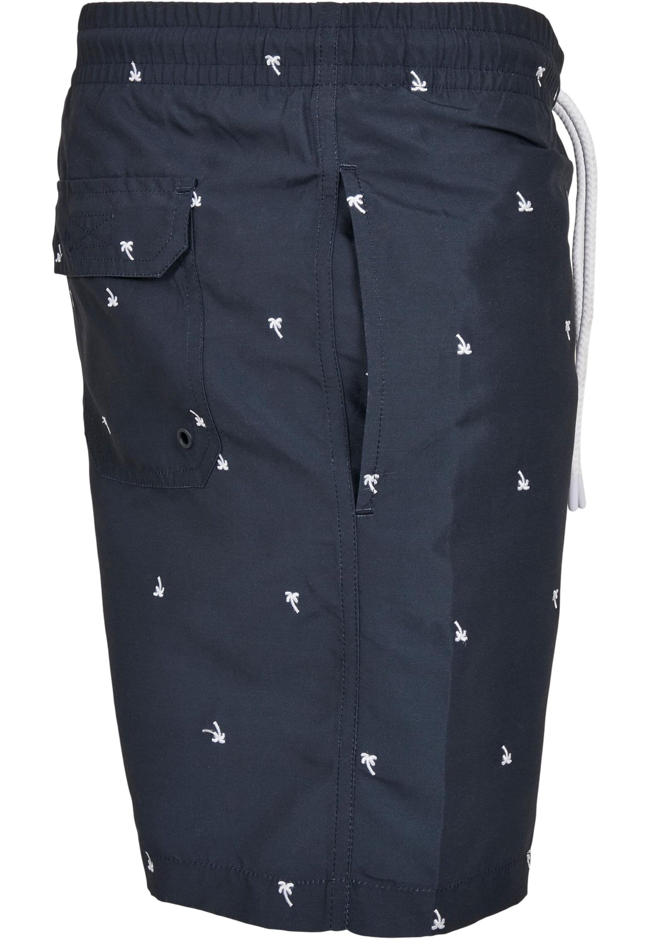 Urban Classics Badeshorts i blå