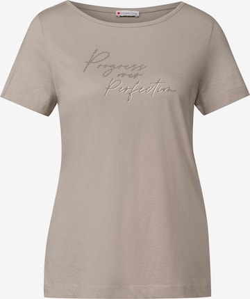 STREET ONE Shirt in Beige: Vorderseite