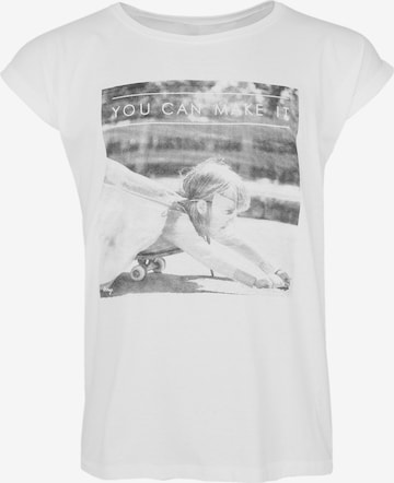 Maze Shirt ' 42020156 ' in Wit: voorkant