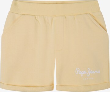 Pepe Jeans Pants 'ROSEMERY' in Yellow: front