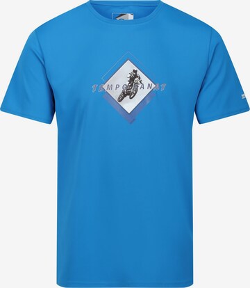 REGATTA Performance Shirt 'Fingal II' in Blue: front