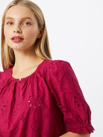 Camicia da donna 'Eyelet' di GAP in rosso