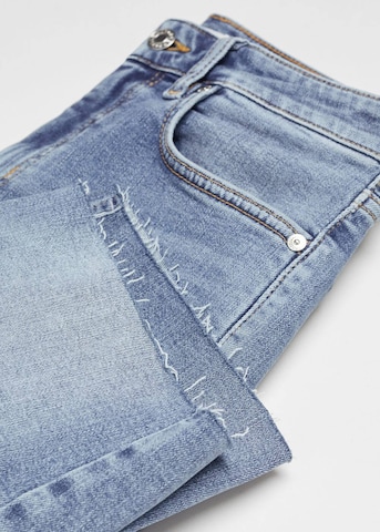 MANGO Regular Jeans 'Abril' in Blau