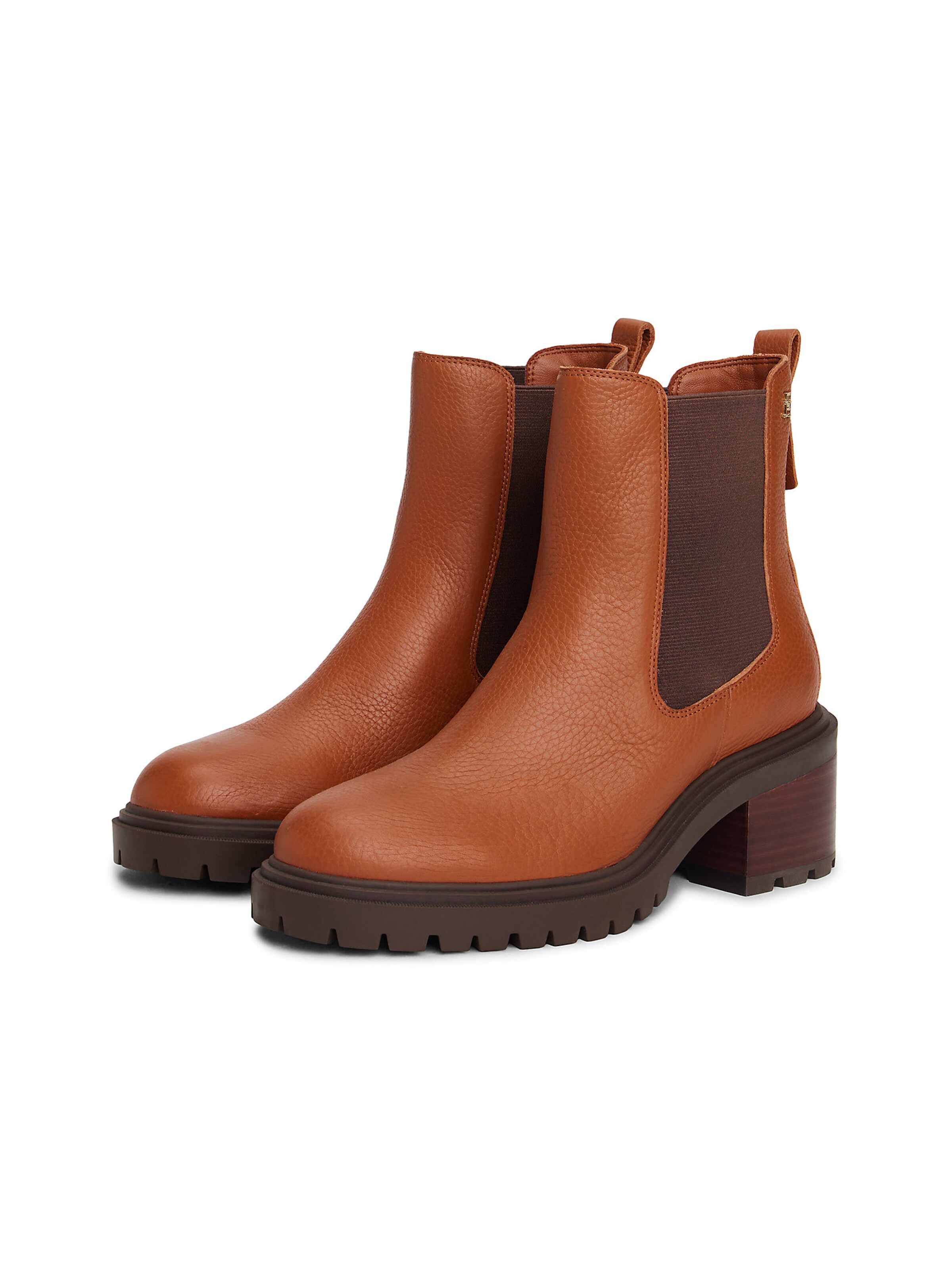 TOMMY HILFIGER Chelsea Boots in Brown