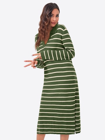 Rochie tricotat de la Imily Bela pe verde