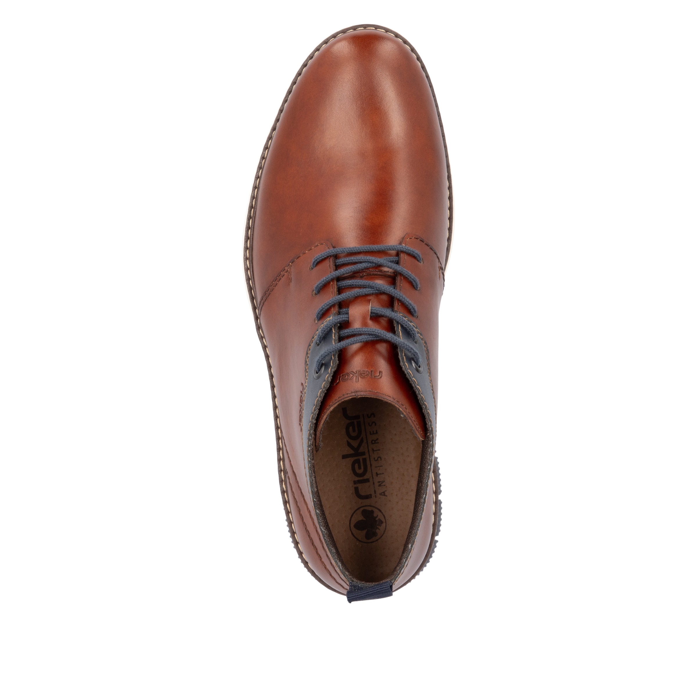 Rieker Schnürboots '14417' in Braun