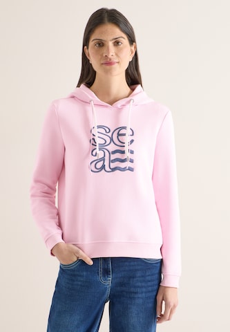 CECIL Sweatshirt in Pink: front