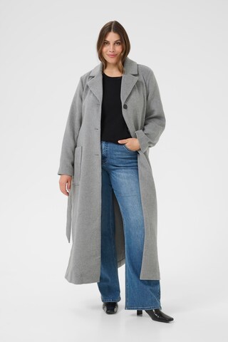 KAFFE CURVE Between-seasons coat 'Celina ' in Grey