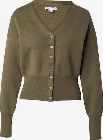 Cardigan TOPSHOP en vert : devant