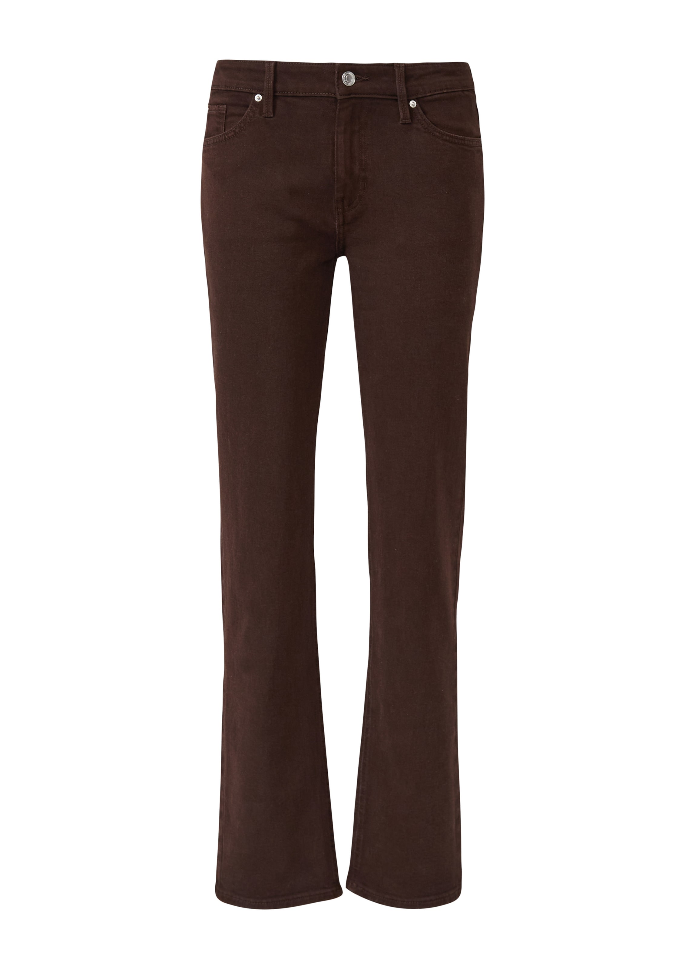 brūns s.Oliver Standarta Džinsi: no priekšpuses