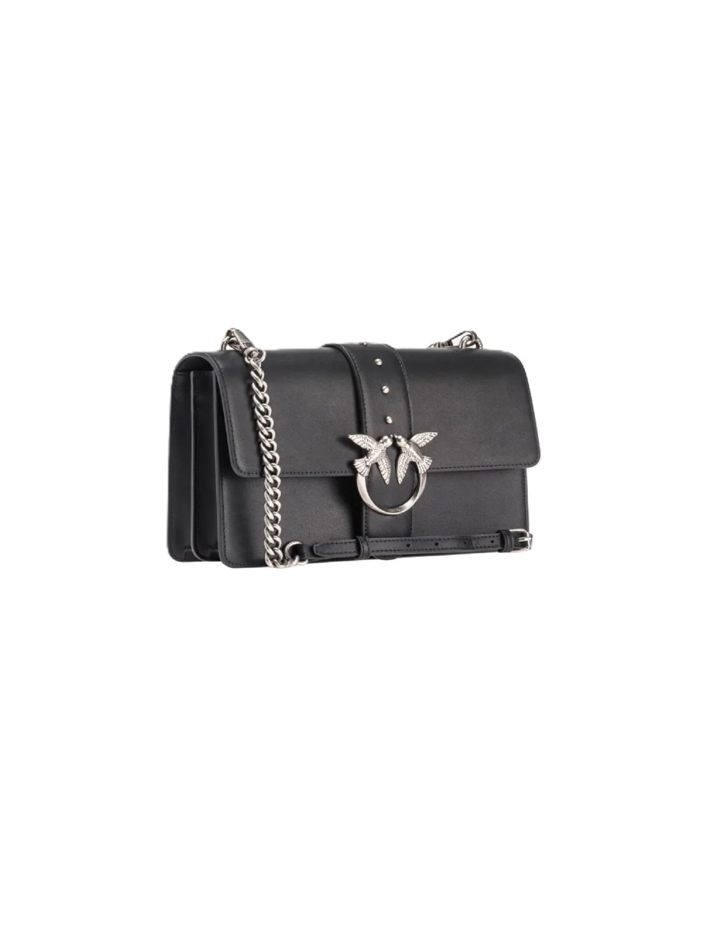 Borsa a spalla '105857 A0F1' di PINKO in nero
