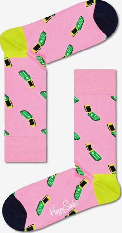 Happy Socks Κάλτσες σε ροζ: μπροστά