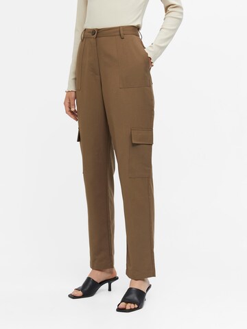 Regular Pantalon cargo 'Andrea' OBJECT en marron