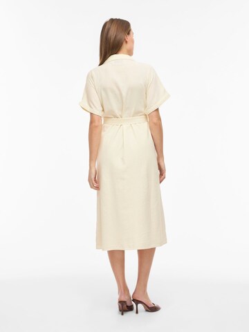 VILA Kleid 'VILinnen' in Beige