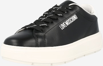 Love Moschino Sneakers in Black: front