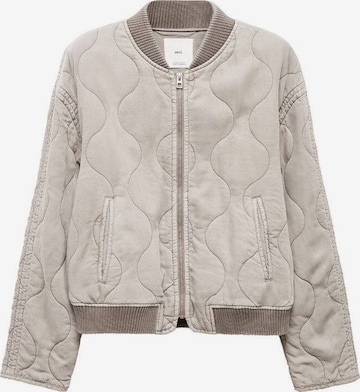 MANGO Between-Season Jacket 'Hawai' in Grey: front