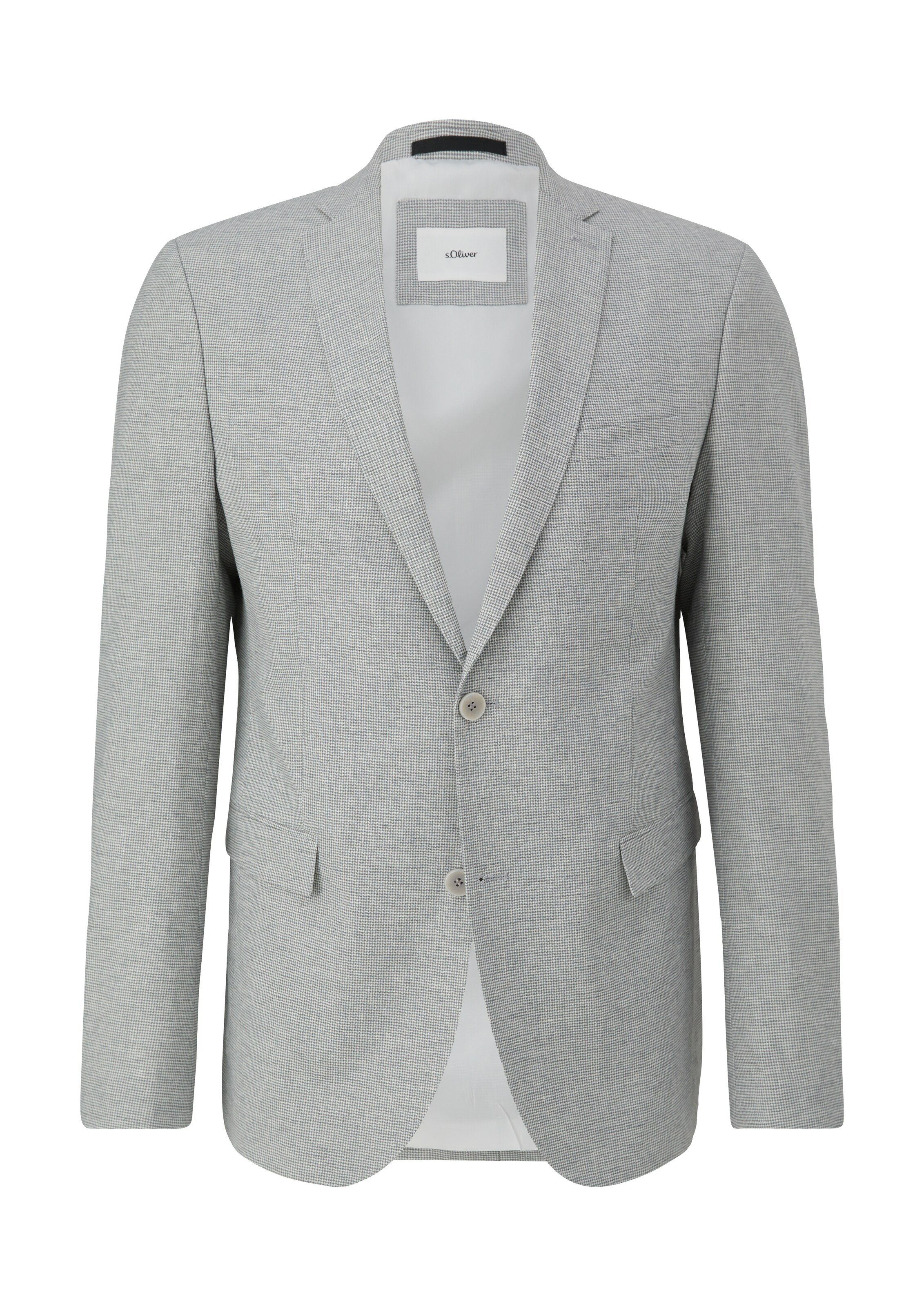 Veste de costume s.Oliver BLACK LABEL en gris : devant