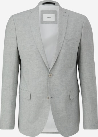 Veste de costume s.Oliver BLACK LABEL en gris : devant