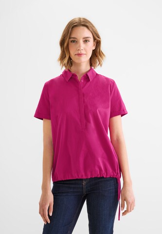 STREET ONE Blouse in Roze: voorkant