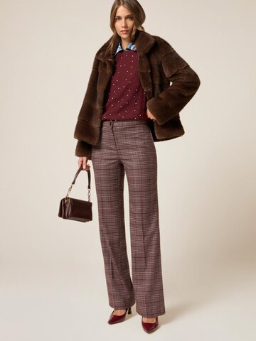 Regular Pantalon oltre en rouge
