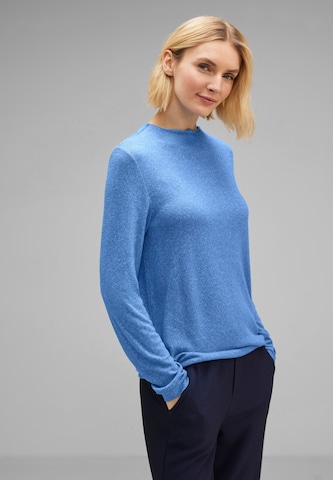 mėlyna STREET ONE Marškinėliai 'Lena': priekis