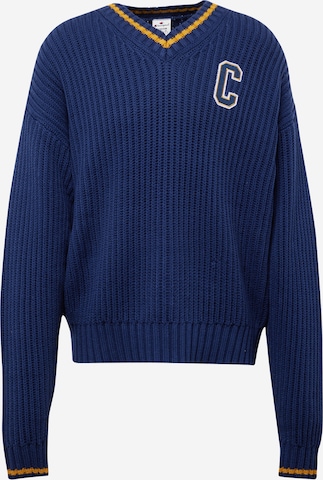 Champion Authentic Athletic Apparel Sweater in Blue: front