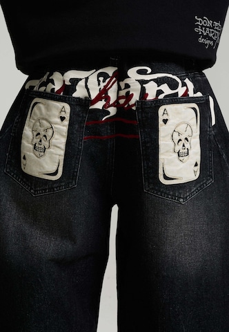 Largi Jeans de la Ed Hardy pe negru